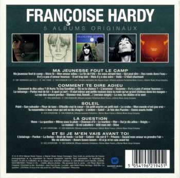 5CD/Box Set Françoise Hardy: 5 Albums Originaux
