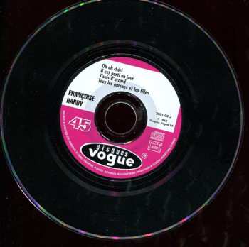 CD Françoise Hardy: J'Suis D'Accord / Tous Les Garçons Et Les Filles