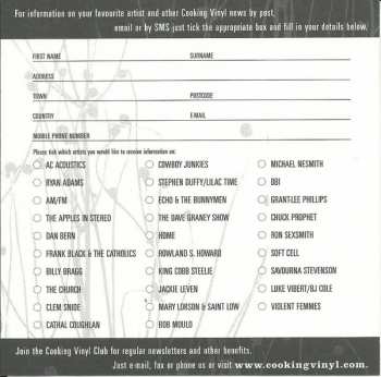 CD Frank Black And The Catholics: Black Letter Days