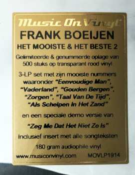 3LP Frank Boeijen: Het Mooiste & Het Beste 2 LTD | NUM | CLR