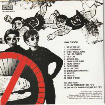 4CD Frank Chickens: Ninja Legends 1983-1989