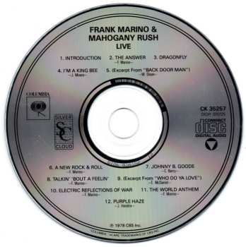 CD Frank Marino: Live