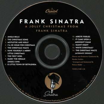 CD Frank Sinatra: A Jolly Christmas From Frank Sinatra
