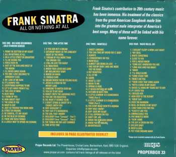 4CD/Box Set Frank Sinatra: All Or Nothing At All