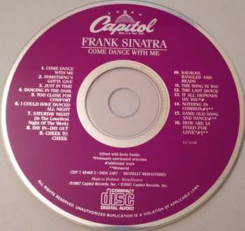 CD Frank Sinatra: Come Dance With Me!