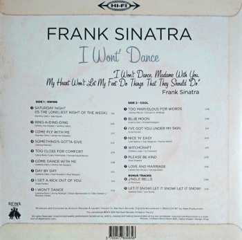 LP/CD Frank Sinatra: I Won't Dance CLR