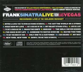CD Frank Sinatra: Live From Las Vegas