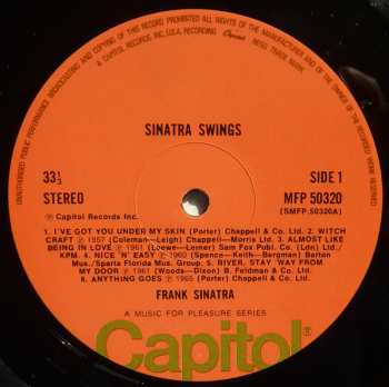LP Frank Sinatra: Sinatra Swings LTD | CLR