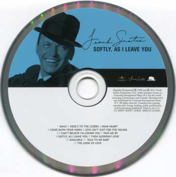 CD Frank Sinatra: Softly, As I Leave You