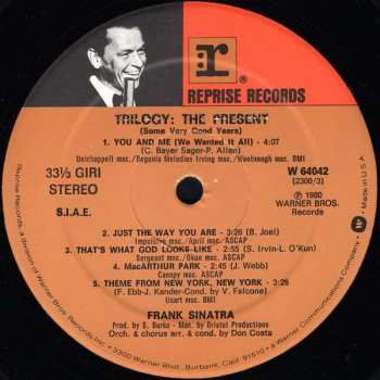 3LP/Box Set Frank Sinatra: Trilogy: Past, Present & Future