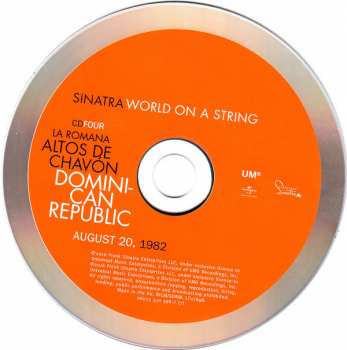 4CD/DVD/Box Set Frank Sinatra: World On A String LTD