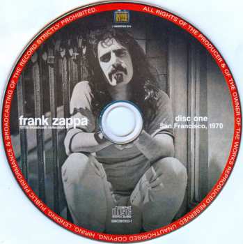 6CD/Box Set Frank Zappa: 1970s Broadcast Collection