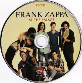 2CD Frank Zappa: At The Palace (L A Broadcast 1984)