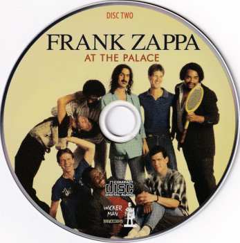 2CD Frank Zappa: At The Palace (L A Broadcast 1984)