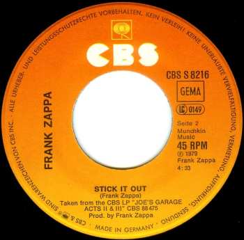 SP Frank Zappa: Bobby Brown