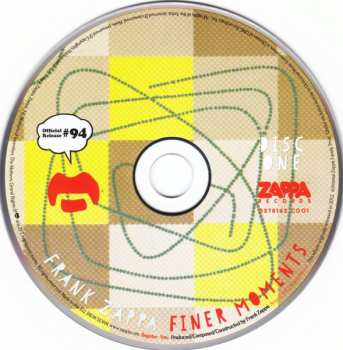 2CD Frank Zappa: Finer Moments