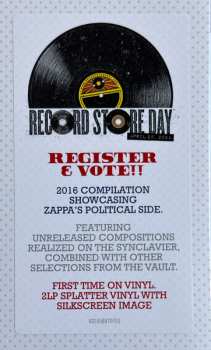 2LP Frank Zappa: Frank Zappa For President CLR | LTD