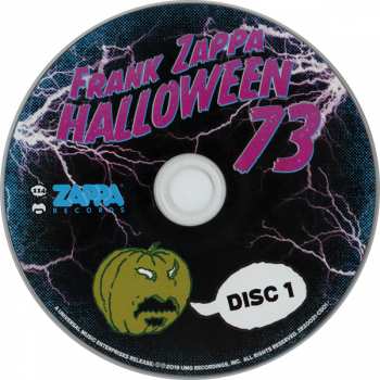 4CD/Box Set Frank Zappa: Halloween 73 DLX | LTD