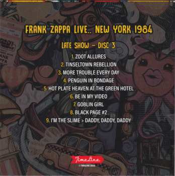 4CD/Box Set Frank Zappa: Live... New York 1984