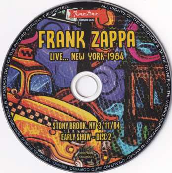 4CD/Box Set Frank Zappa: Live... New York 1984