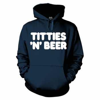 Merch Frank Zappa: Mikina S Kapucňou Titties 'n' Beer