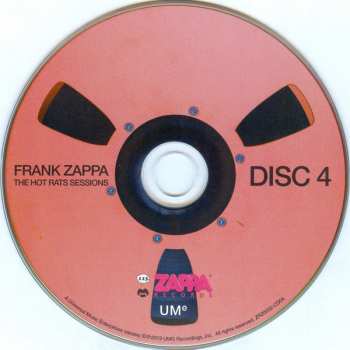 6CD/Box Set Frank Zappa: The Hot Rats Sessions DLX | LTD
