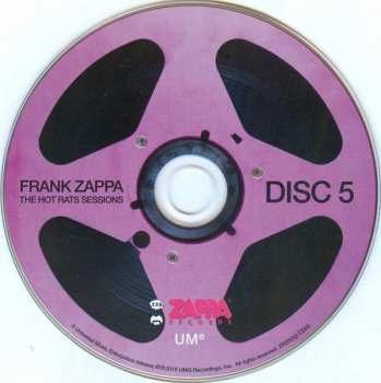 6CD/Box Set Frank Zappa: The Hot Rats Sessions DLX | LTD