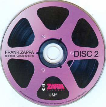 6CD/Box Set Frank Zappa: The Hot Rats Sessions DLX | LTD
