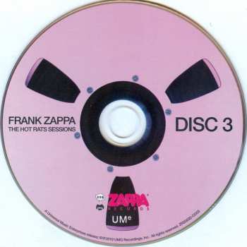 6CD/Box Set Frank Zappa: The Hot Rats Sessions DLX | LTD