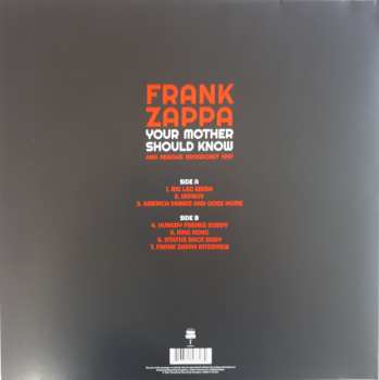 LP Frank Zappa: Your Mother Should Know (Ann Arbour Broadcast 1967) 