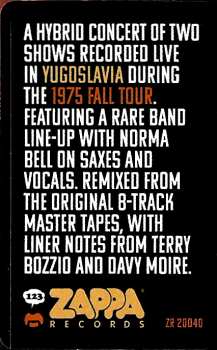 2CD Frank Zappa: Zappa '75 Zagreb/Ljubljana