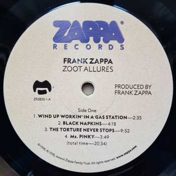 LP Frank Zappa: Zoot Allures