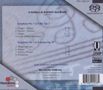 SACD Camille Saint-Saëns: Symphonies No. 1 & 2
