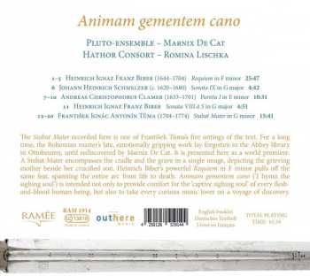 CD Heinrich Ignaz Franz Biber: Animam Gementem Cano