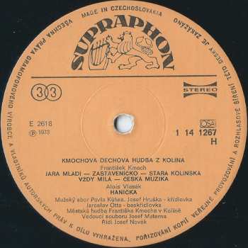 LP František Kmoch: 100 Let Kmochovy Kolínské Hudby