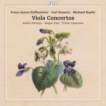 CD Franz Anton Hoffmeister: Andra Darzina - Violakonzerte
