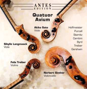 CD Franz Anton Hoffmeister: Quatuor Avium - Quartette Für Violine, 2 Violen & Cello