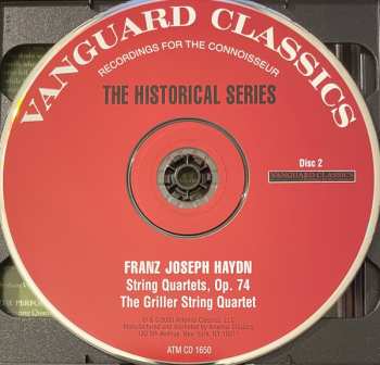 2CD Joseph Haydn: String Quartets Op. 71 & Op. 74