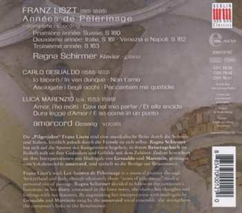3CD Franz Liszt: Années De Pèlerinage