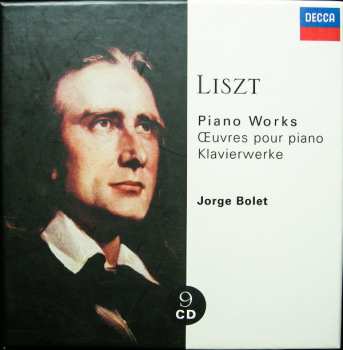 9CD/Box Set Franz Liszt: Piano Works = Œuvres Pour Piano = Klavierwerke