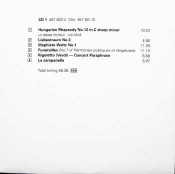 9CD/Box Set Franz Liszt: Piano Works = Œuvres Pour Piano = Klavierwerke
