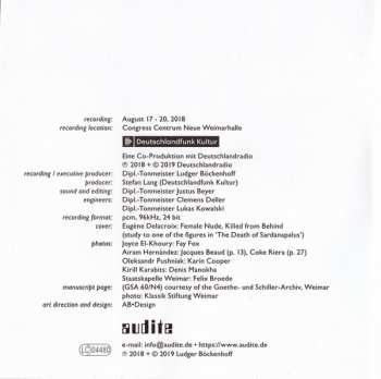 CD Franz Liszt: Sardanapalo, Mazeppa