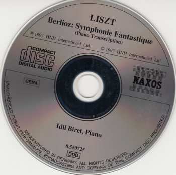 CD Franz Liszt: Symphonie Fantastique (Piano Transcription)