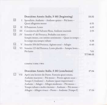 2CD Franz Liszt: The Complete Années De Pèlerinage