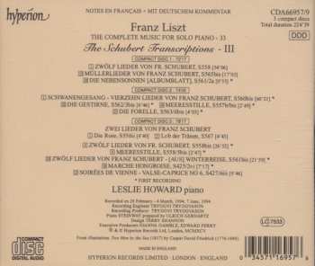 3CD Franz Schubert: The Schubert Transcriptions – III – 