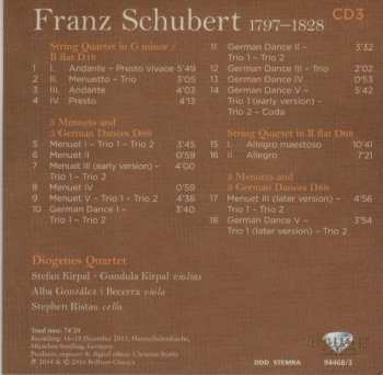 7CD/Box Set Franz Schubert: Complete String Quartets