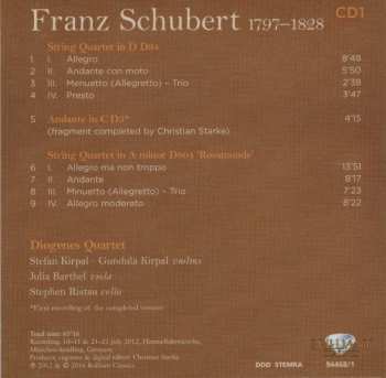7CD/Box Set Franz Schubert: Complete String Quartets