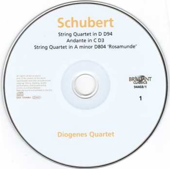 7CD/Box Set Franz Schubert: Complete String Quartets