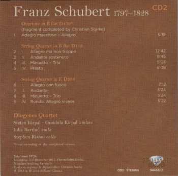 7CD/Box Set Franz Schubert: Complete String Quartets