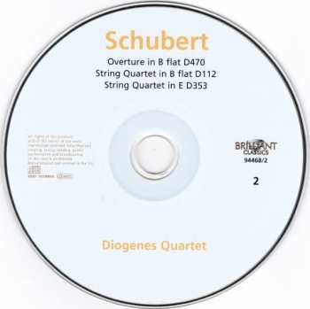 7CD/Box Set Franz Schubert: Complete String Quartets